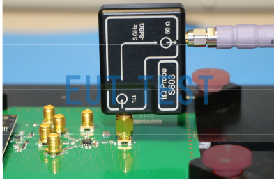 S603 Current Probe Direct Measurement IC Pin-out SMA Test Plot