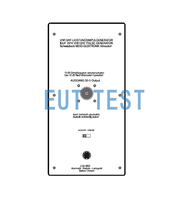 IGUF 2910 Schwarzbeck High Power Pulse Generator