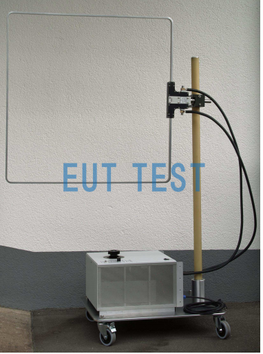 Physical map of MFPO 9760 with magnetic field coil test