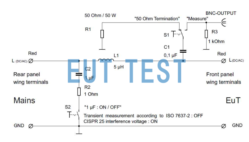 Circuit Schematic for NNBM 8124-400