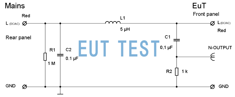 Circuit Schematic for NNHV 8123-400