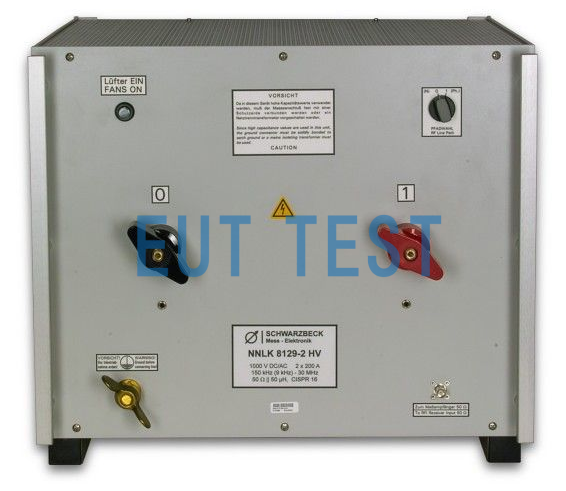 NNLK 8129-2 HV Schwarzbeck Single-phase high-voltage artificial power supply network Voltage 1000V