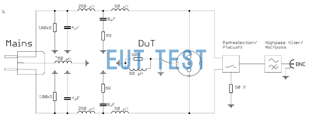 Circuit schematic for NSLK 8127