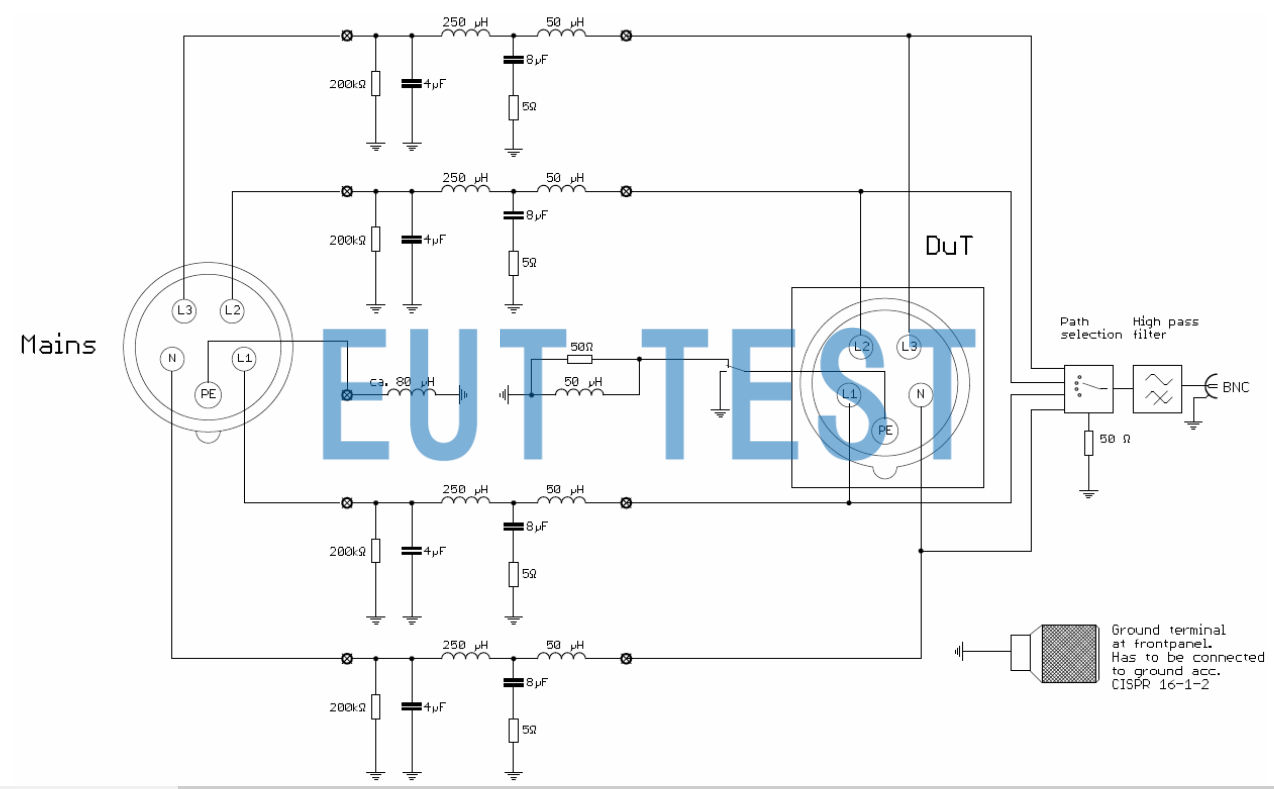 Circuit schematic for NSLK 8163