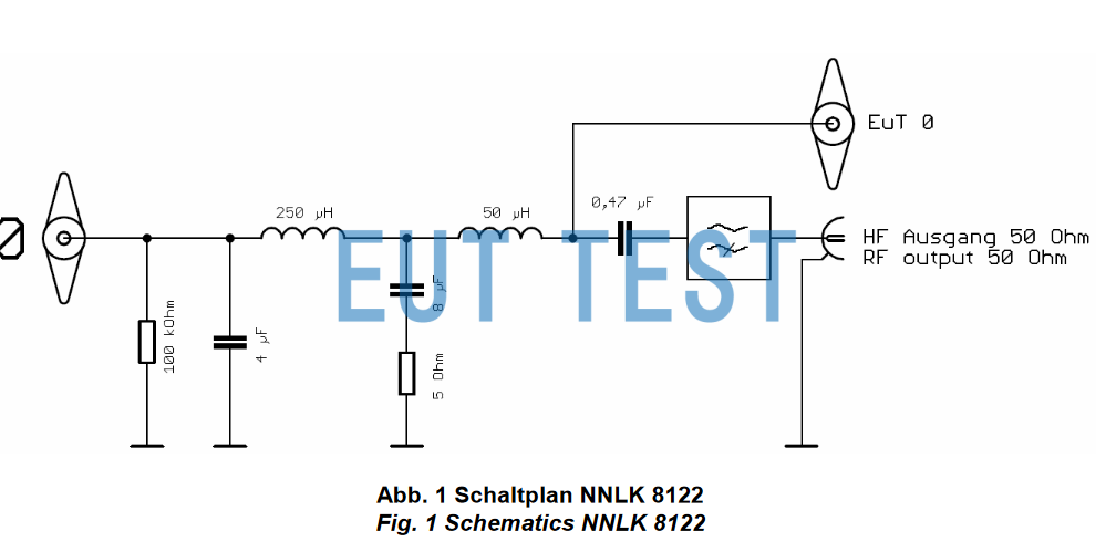 NNLK 8122 Circuit Schematic Diagram